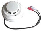 MIC-602A :: Micrófono Omnidireccional de Alta Fidelidad en Carcasa de Sensor de Humo para Areas de 5 a 50 Mts. Cuadrados para CCTV