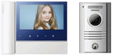 CDV70N2DRC40K :: Kit Videoportero COMMAX con Monitor 7" a Color con Auricular  para Interior y Frente de Calle con Cámara a Color para Exterior