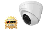 HDAW1000R28S3 :: Cámara Domo DAHUA  HDCVI 720P 1 Megapixel (1280x720) 2.8 mm Smart IR 20 m para Interior