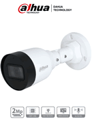 IPC-HFW1230S1-A-S5 ::  Cámara IP DAHUA Bala 2 Megapixeles (1920 x 1080) 2.8 mm H.265+ DWDR con LED´s Infrarrojos para hasta 30 m.  para Exterior IP67 Micrófono Integrado