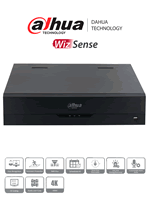 XVR5432L-4KL-I3 :: DVR DAHUA WizSense 4K (8 Megapixeles) 32 CH H.265+ Pentahibrida HDCVI/AHD/TVI/CVBS/IP o Hasta 32 CH IP Salidas de Video: VGA (1080p) y HDMI (4K) SMD PLUS. 6 CH Reconocimiento Facial y 12 CH Protección Perimetral. Soporta Hasta 4 Discos Duros SATA