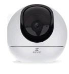 CS-H6 :: Cámara IP EZVIZ PT Pan&Tilt 3K (5 Megapixel) Lente 4 mm WiFi Doble Banda 2.4 y 5 GHz IR 10 mts. dWDR 3D-DNR P2P Autoseguimiento de Objetos Detección de Humanos y Mascotas Grabación en Nube para Interior