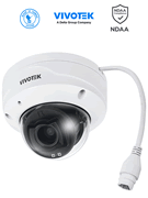 FD9383-HTV :: Cámara IP Domo VIVOTEK 5 Megapixel (2560 x 1920) Lente Varifocal Motorizado de 2.8 a 12 mm Día/Noche ICR IR 30 Mts. para Exterior IP66 WDR PRO PoE 802.3af. Smart Stream III Micrófono Integrado MicroSD